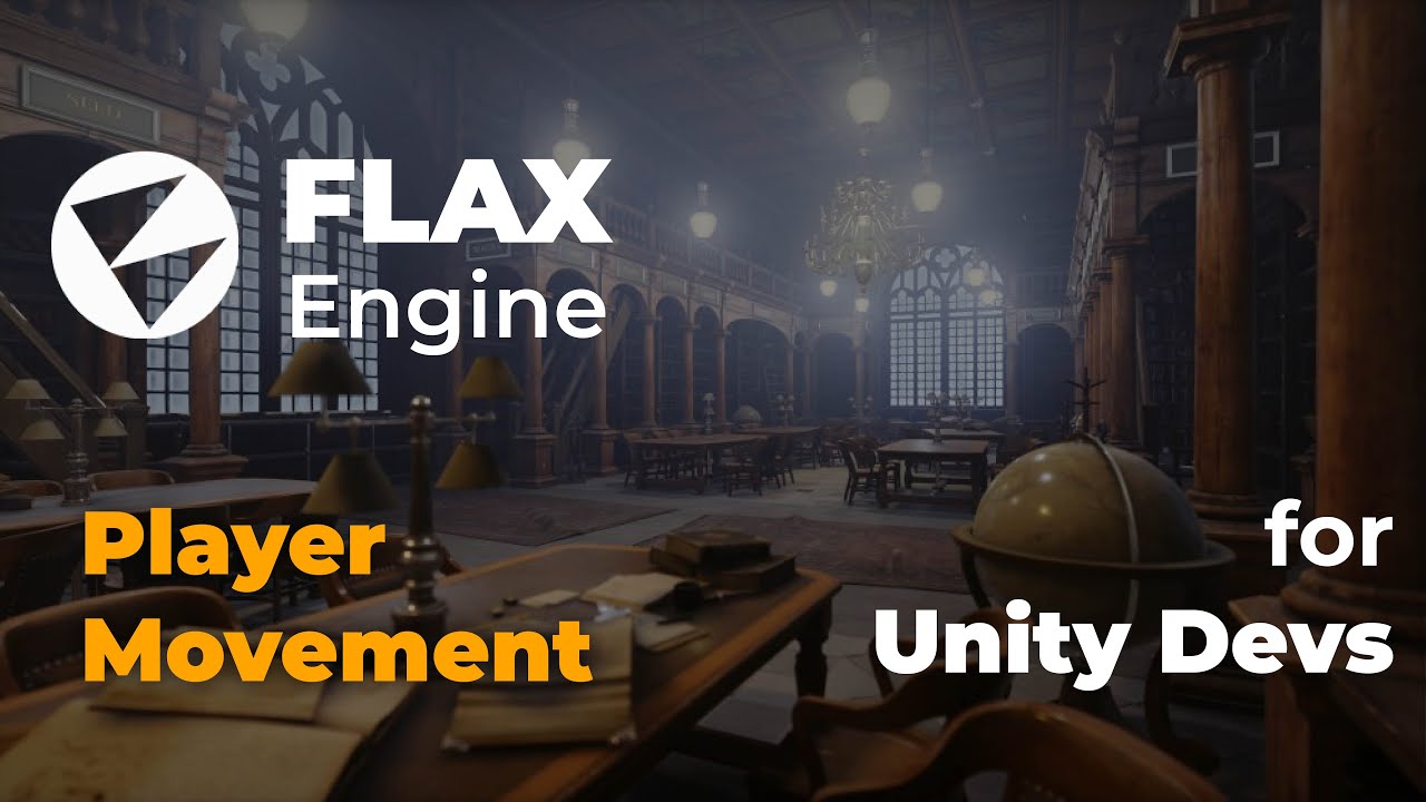 FlaxEngine's tweet card. 🕹️ Flax Engine for Unity Developers 🎮 - Top Down Shooter 01 -...