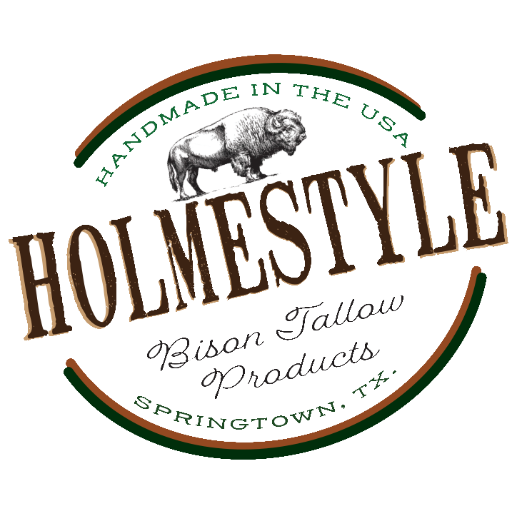 BuffaloRon's tweet card. Handcrafted luxury American bison tallow soaps and candles, handmade at the Holmes Homestead.