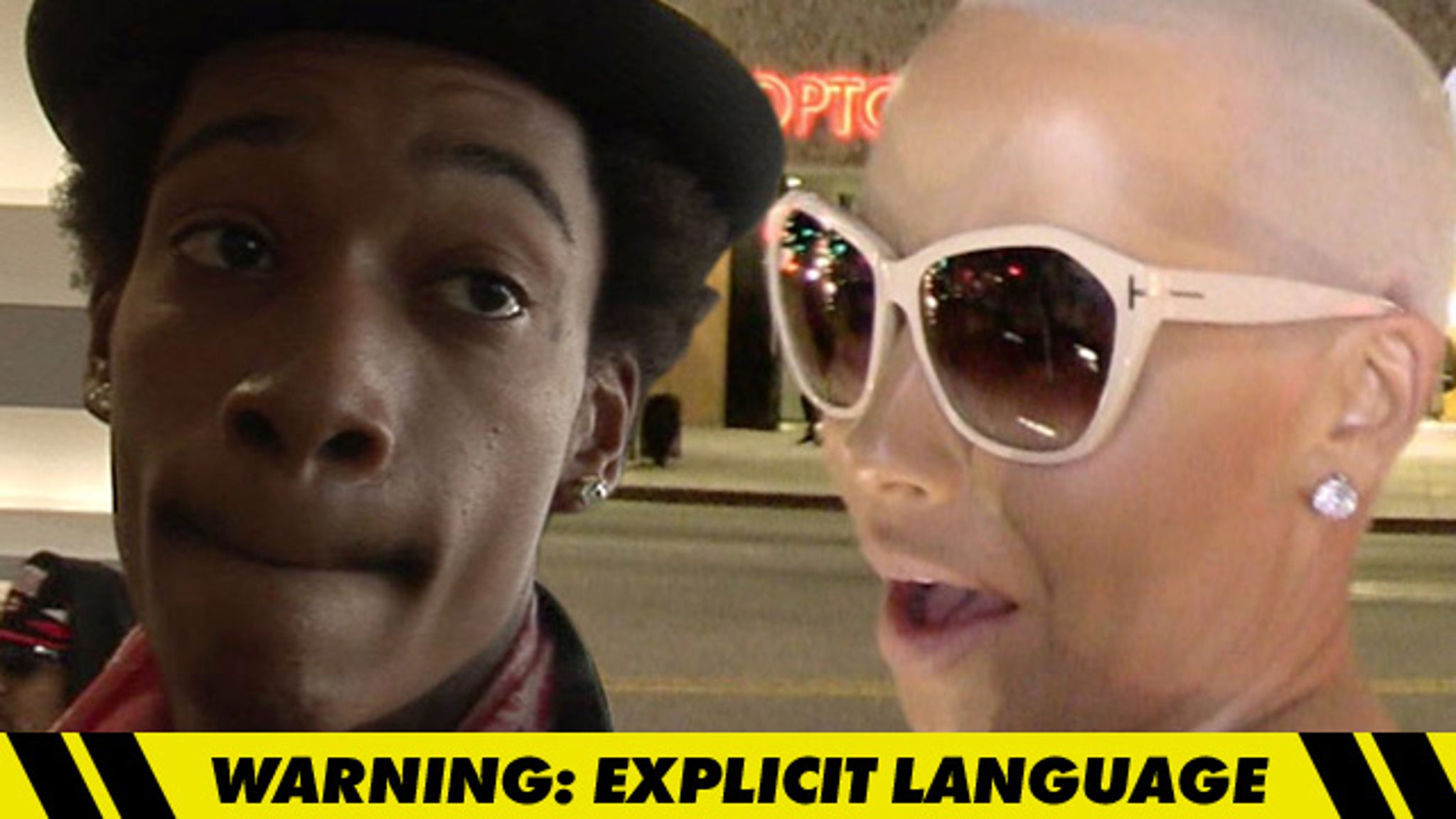 ProfitSolutions's tweet card. Wiz Khalifa just turned up the heat in his custody war with Amber Roseby dropping a verse that takes several direct shots at her ... or at least it sounds that way.