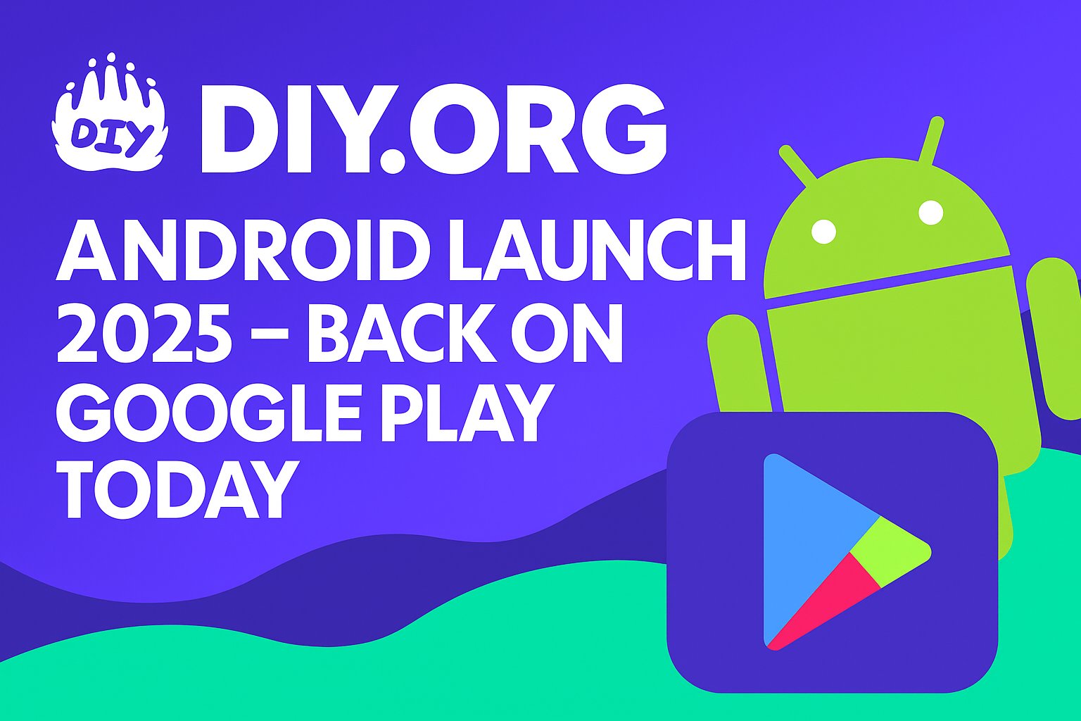 DIY's tweet card. DIY’s kid-safe learning community returns to Android. Discover badges, creative challenges, and safe social sharing. download now!