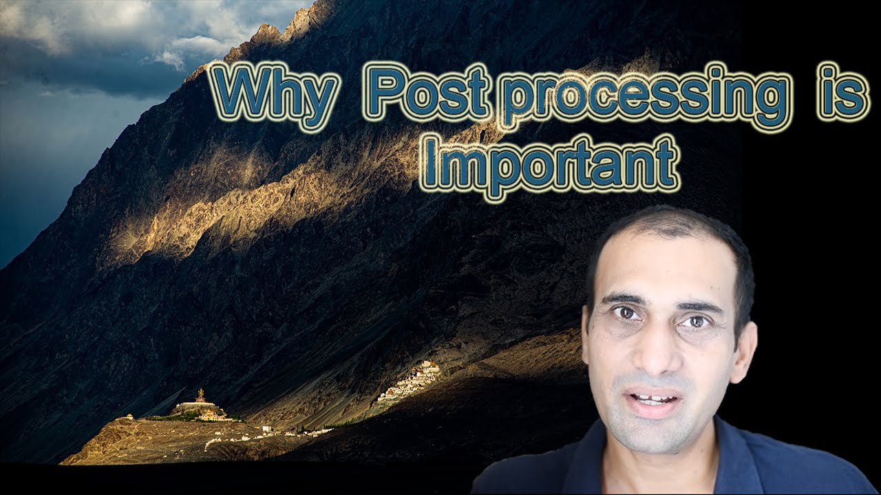 saurabhchatter's tweet card. Why is Post Processing Important