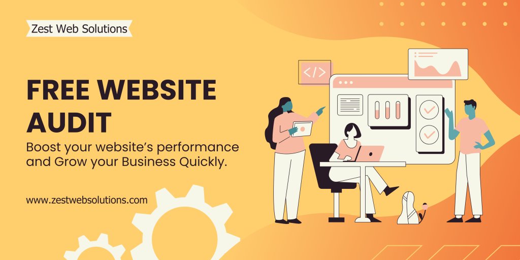 Zestwebs's tweet card. Free Website Audit - eCommerce business owners, agencies, and small businesses in the UK & Australia. Let's boost your website and grow.