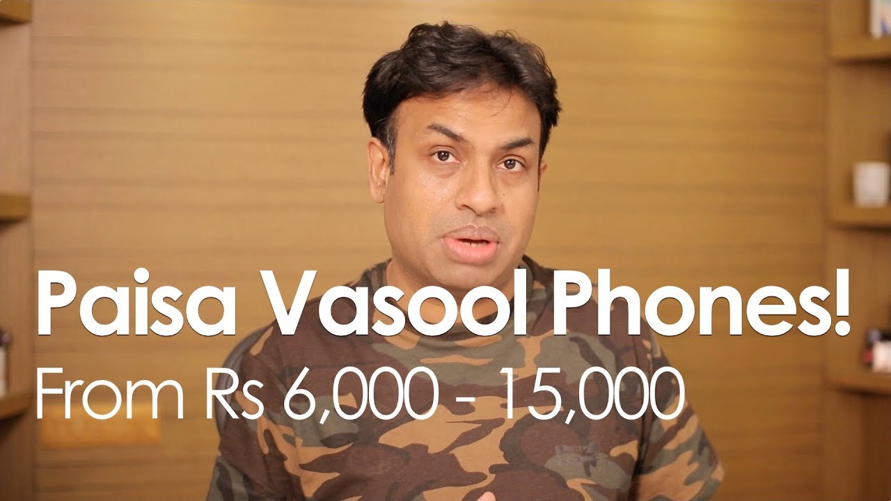 pranav_cuber27's tweet card. Paisa Vasool Smartphone Rs 6,000 to Rs 15,000 (2018 Edition)