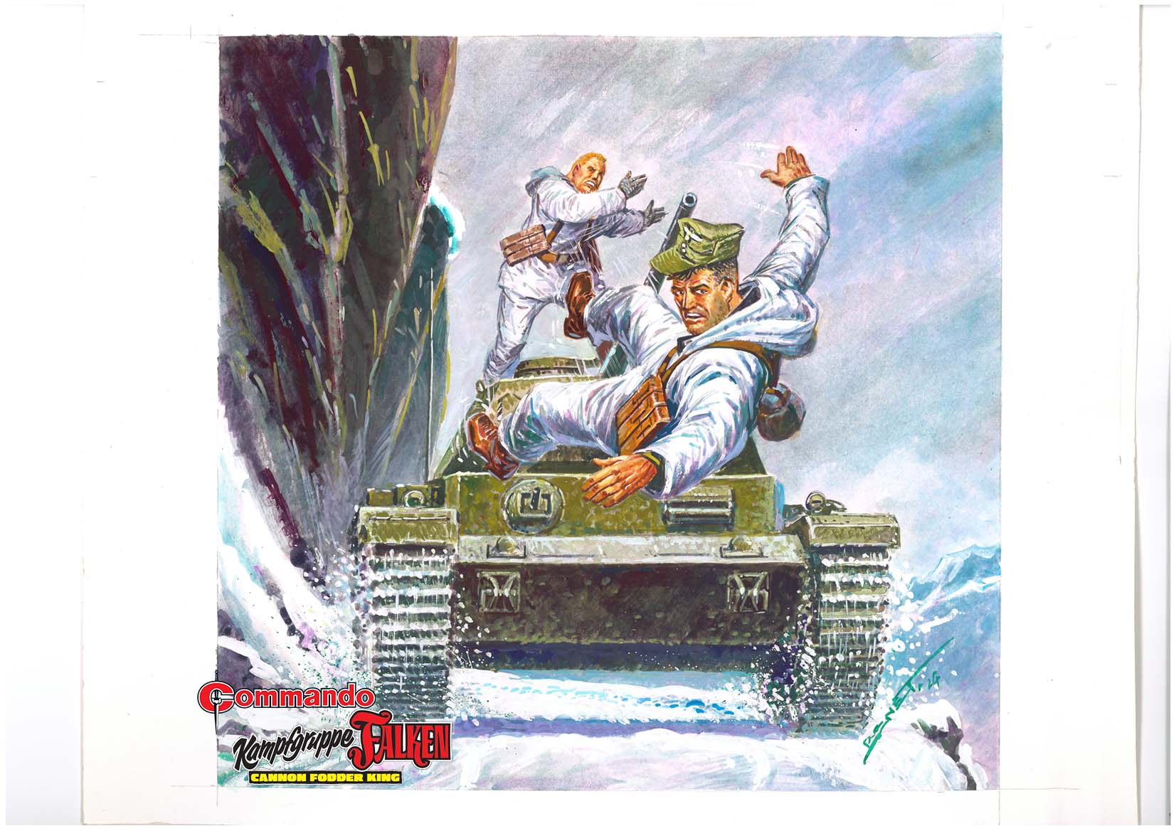 johnfreeman_DTT's tweet card. Major Heinz Falken returns, and this time he’s got competition!