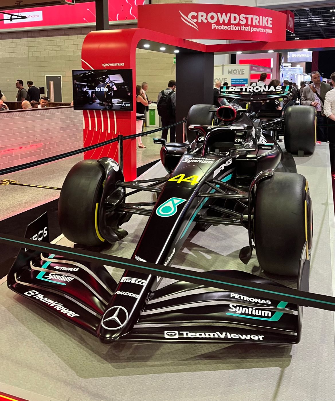 Mattsmith10a's tweet card. #infosecurityeurope has been buzzing today. It is great to hear ‘why CrowdStrike’ from our customers, and the challenges #crowdstrike has helped them fix. Look forward to having a cold drink at the...