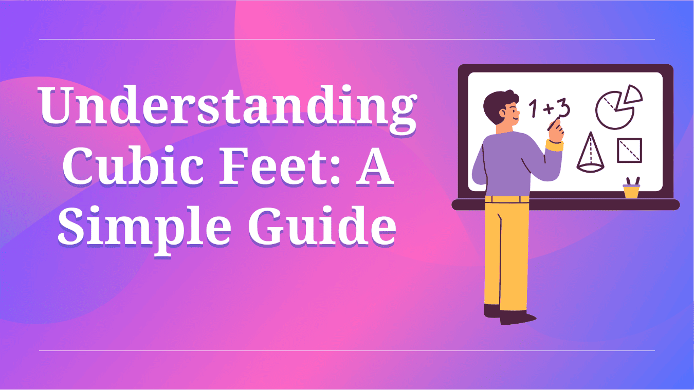 CementConc's tweet card. The term "cubic feet" is frequently used in our daily lives. Though it may seem complicated, it is actually a simple idea that helps us measure different