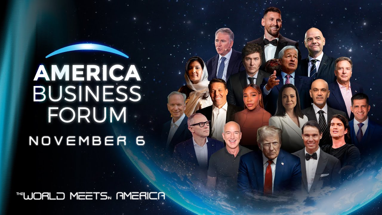 ericschmidt's tweet card. America Business Forum Miami 2025 - November 6
