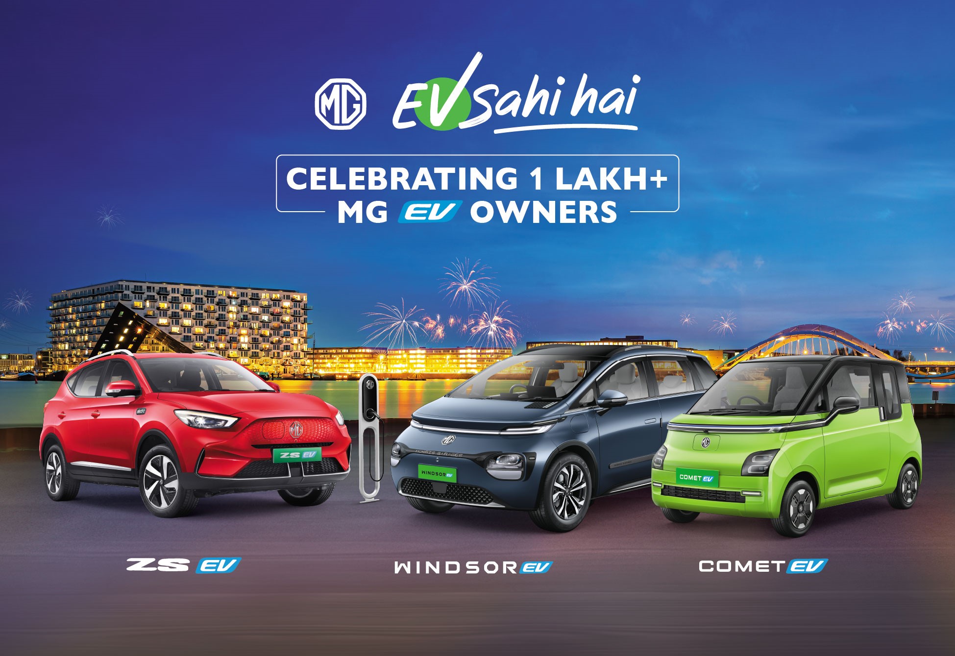 thrust_zone's tweet card. MG Windsor Sales Touch 50K And Total EV Sales Reach 100k! - A landmark achievement of surpassing the 100,000 EV sales milestone