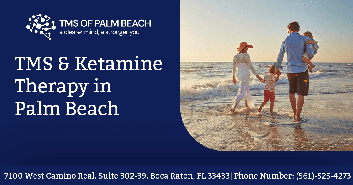 TMSofPalmBeach's tweet card. Find relief from depression, anxiety & OCD at TMS of Palm Beach. We offer FDA-approved TMS & ketamine therapy in Palm Beach. Accepting Medicare & major insurance.