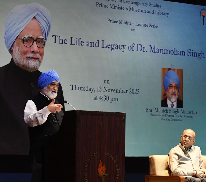 thetribunechd's tweet card. Montek Singh Ahluwalia on Thursday said late PM Manmohan Singh could move the politics when he knew it was absolutely necessary.