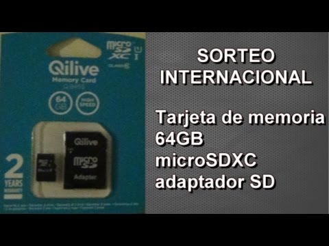 SEOArkonte's tweet card. SORTEO INTERNACIONAL - Tarjeta de memoria de 64gb #SEOArticulo
