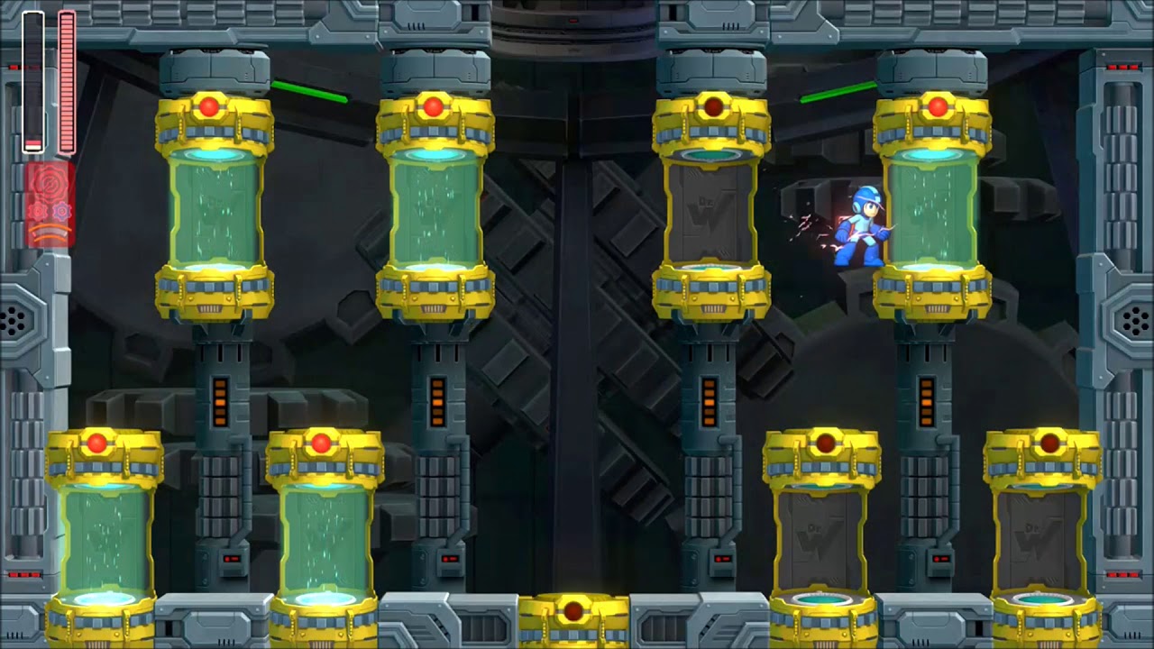 MegaManSource's tweet card. Mega Man 11 Robot Master Gauntlet