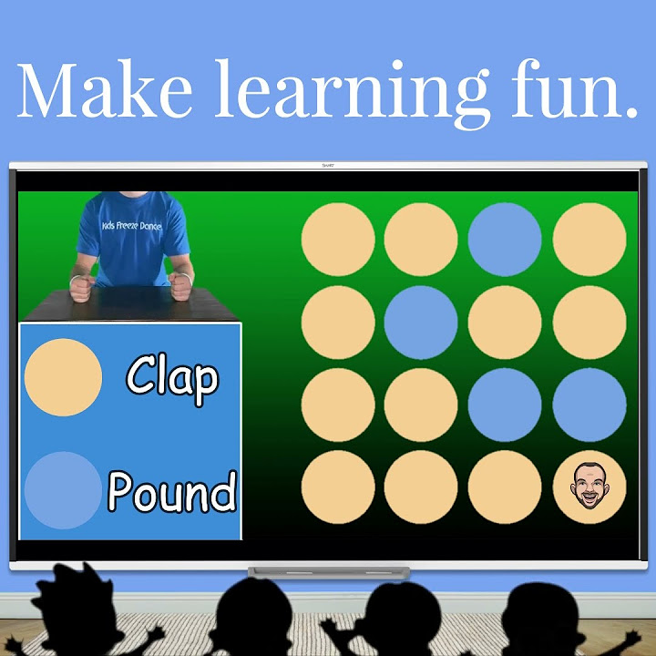 kidsfreezedance's tweet card. Homeschool Game no prep Desk Drumming!