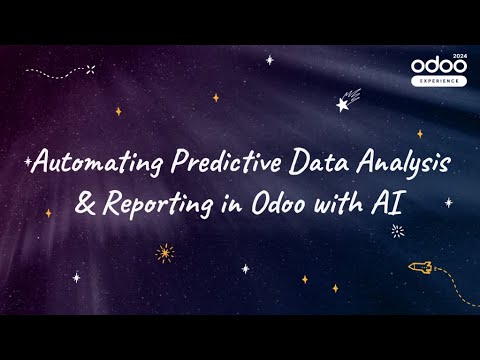 surekhatech's tweet card. Automating Predictive Data Analysis & Reporting in Odoo with AI