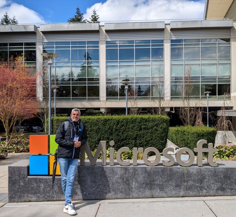 DynamicsChronic's tweet card. Incredible moments at the Microsoft MVP Global Summit 2023! The Summit was packed with informative sessions, inspiring keynotes, and valuable networking opportunities. Meeting the Microsoft Product...