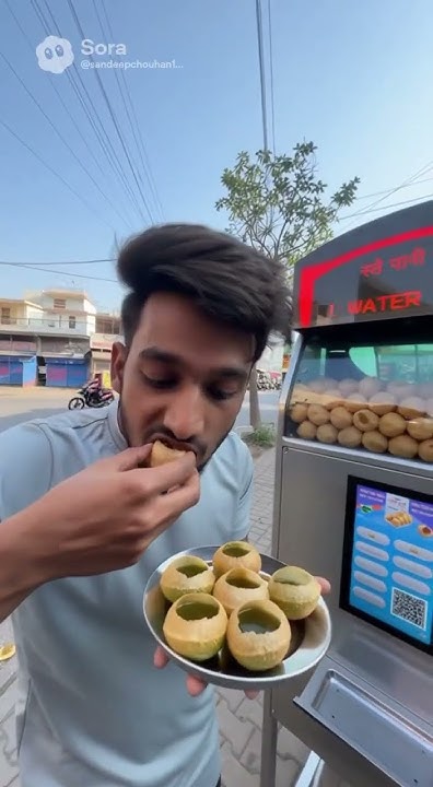 VanShar1's tweet card. Automatic Panipuri machine😱#viral #trending #reels #shortvideo...