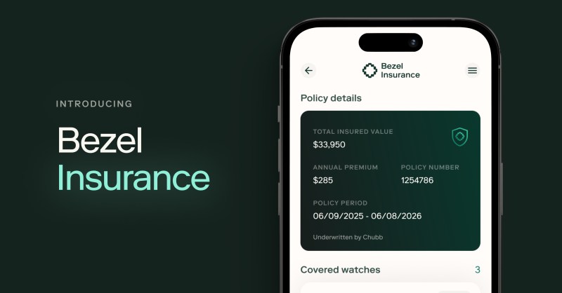 Heauxfessional1's tweet card. Bezel partners with Chubb to launch Bezel Insurance, a seamless program for insuring luxury watch collections directly through its authenticated platform