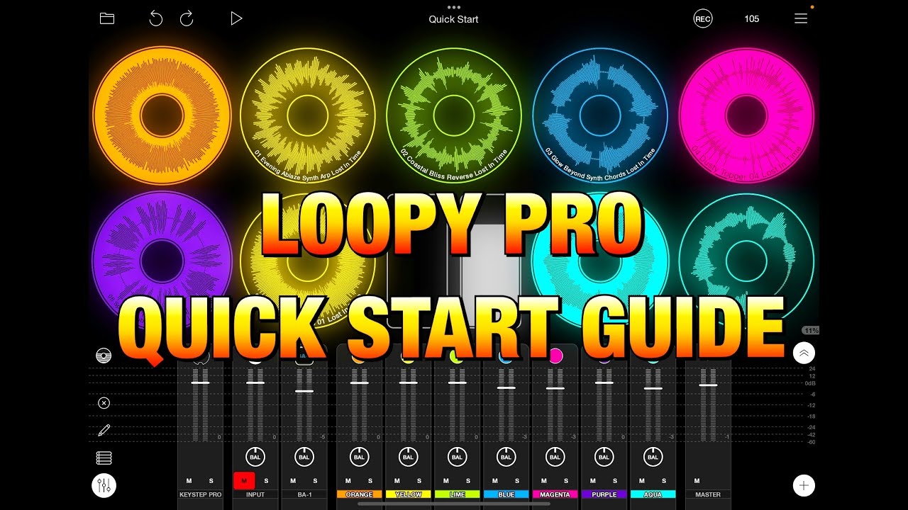 soundtestroom's tweet card. Loopy Pro - Quick Start Guide - Tutorial for the iPad