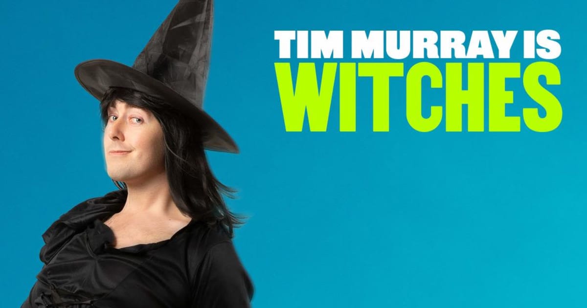 glaad's tweet card. Teacher, turned comedian, turned... witch? There seems to be nothing Tim Murray can't do! You may know Murray from The Other Two on HBO Max, as the host of the Slumber Party podcast, or from their...