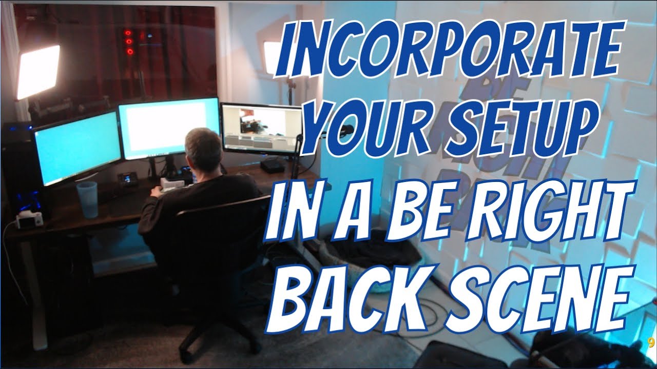 mannyocrity's tweet card. Stream Setup | Rear Facing Camera | BRB Scene