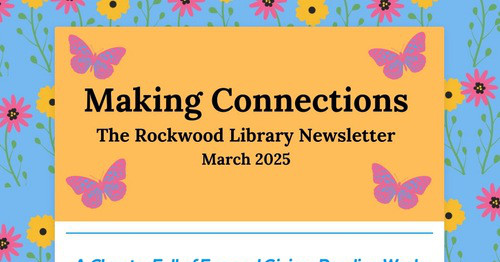 RSHSLibrary's tweet card. Making Connections