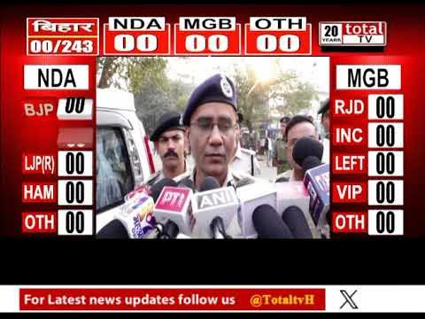 DelhiTotaltv's tweet card. बिहार में मतदान! सुरक्षा के कड़े इंतजाम, सभी दल तैयार | BIHAR...