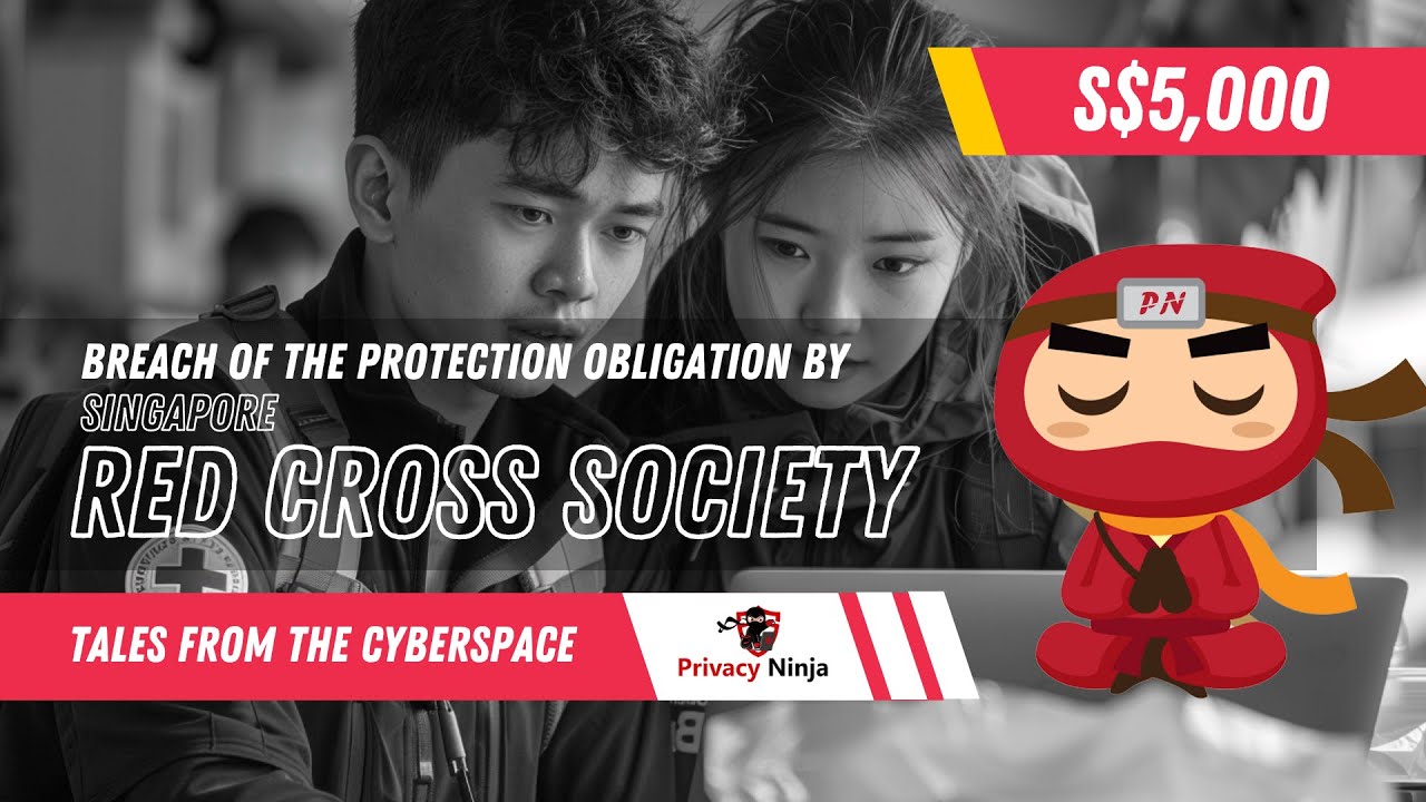 PrivacyNinjaSG's tweet card. Singapore Red Cross Data Breach: 4,297 Individuals' Personal Data...