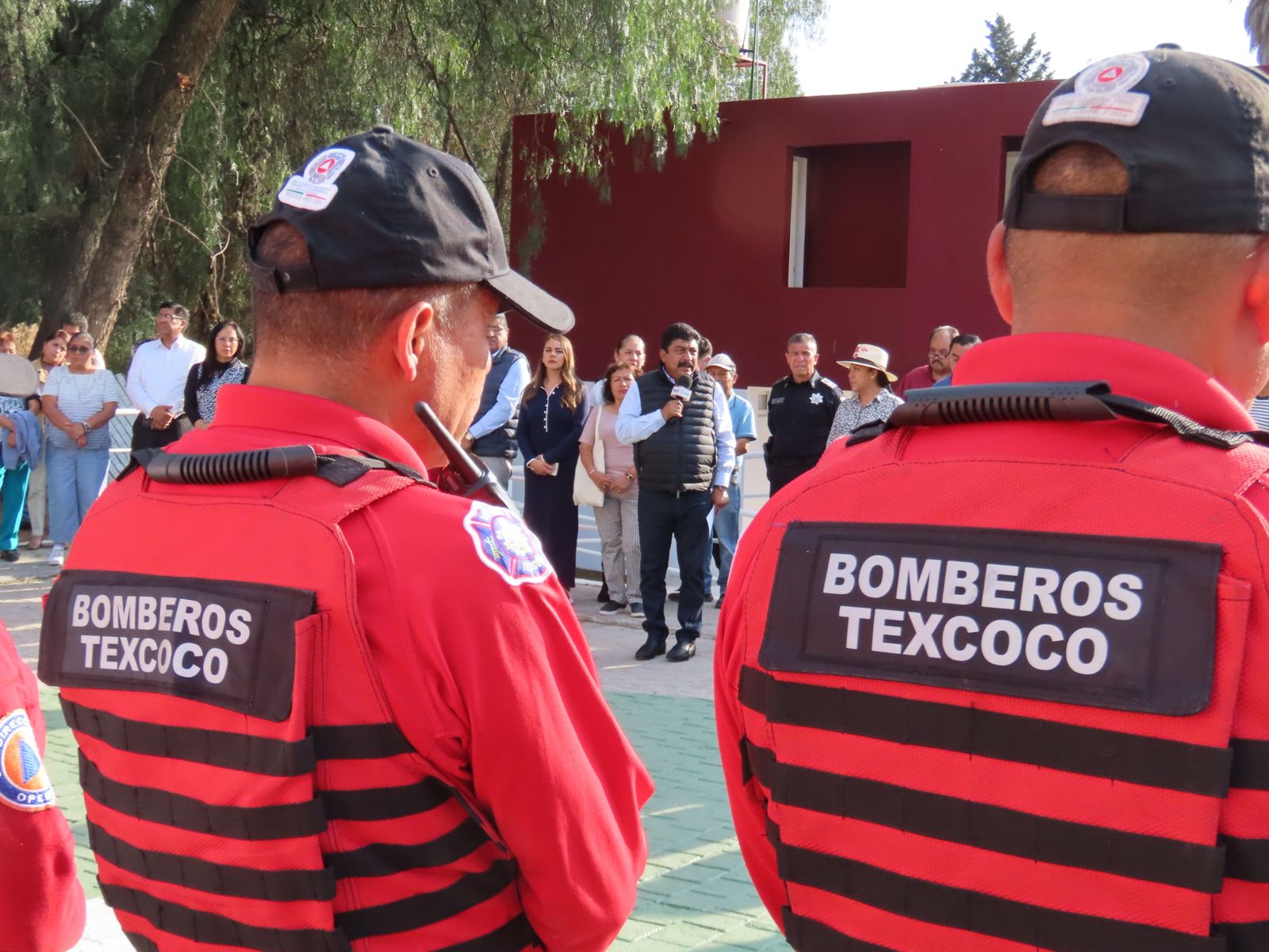 Eje19periodico's tweet card. Con el compromiso de preservar el bienestar e integridad de las y los habitantes de Texcoco, se inauguró un módulo de Atención Prioritaria de Protección Civil y Seguridad Pública en el Pueblo...