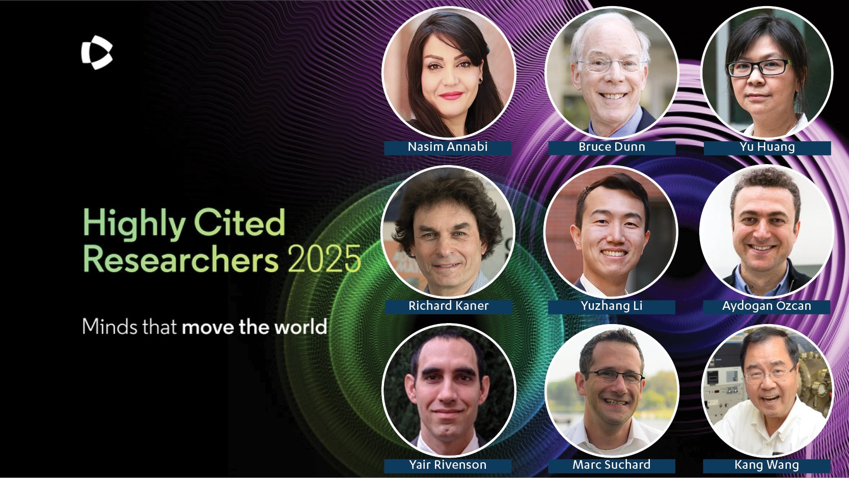UCLAengineering's tweet card. Clarivate released today its list of 2025 Highly Cited Researchers, including nine faculty members affiliated with the UCLA Samueli School of Engineering.