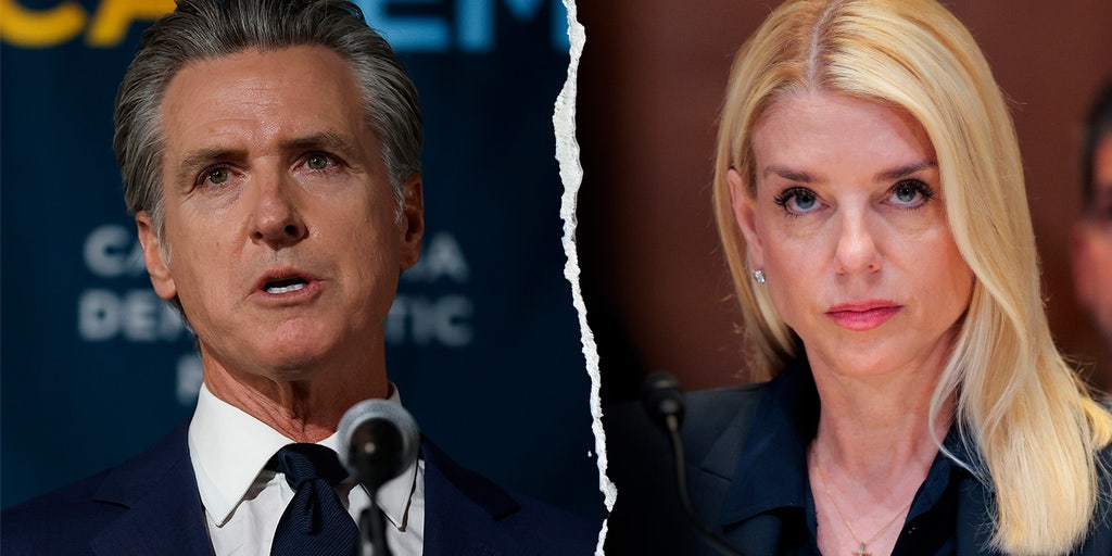 AGPamBondi's tweet card. The Department of Justice sued Gov. Gavin Newsom over a California measure that gives illegal immigrants access to in-state tuition benefits.