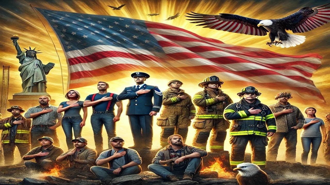 CyberVillage's tweet card. New American Anthem - A Tribute to Our Heros #robthrasher