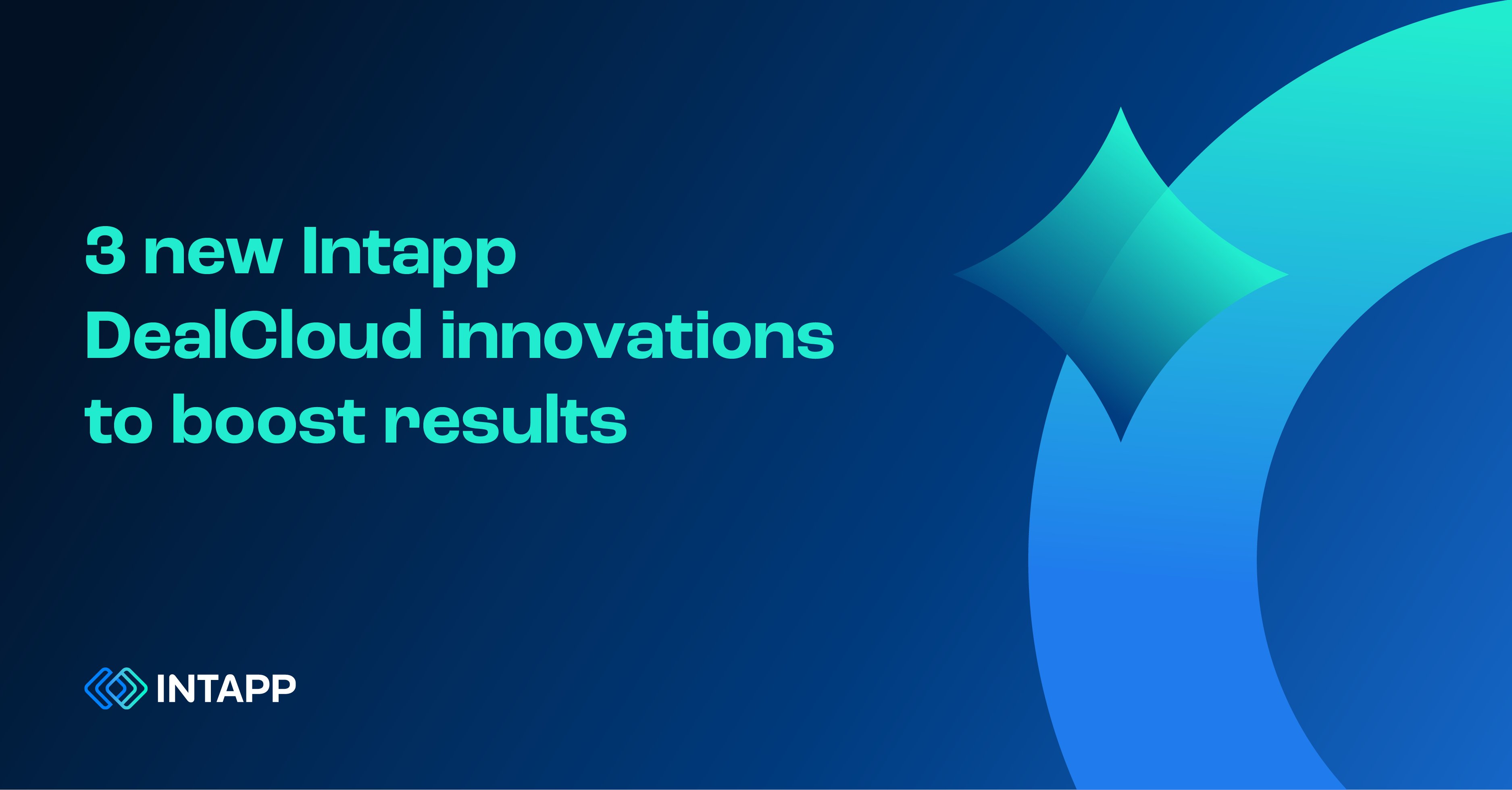 intapp's tweet card. Intapp DealCloud recently released a suite of new product innovations designed to support professionals at partner-led firms like yours. From AI and automation to zero-entry capabilities, your firm...