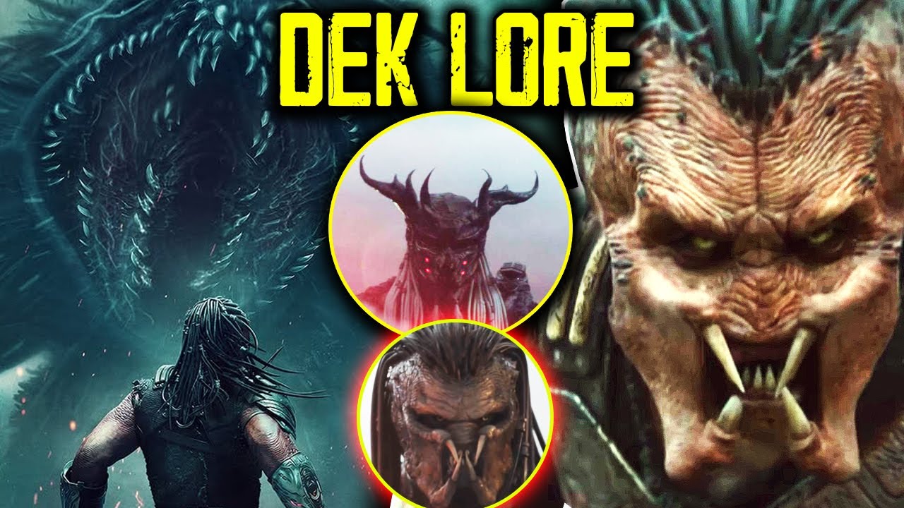 AcidGlowx's tweet card. Predator Badlands Ending Explained - Lore of Dek - What is the Kalisk...