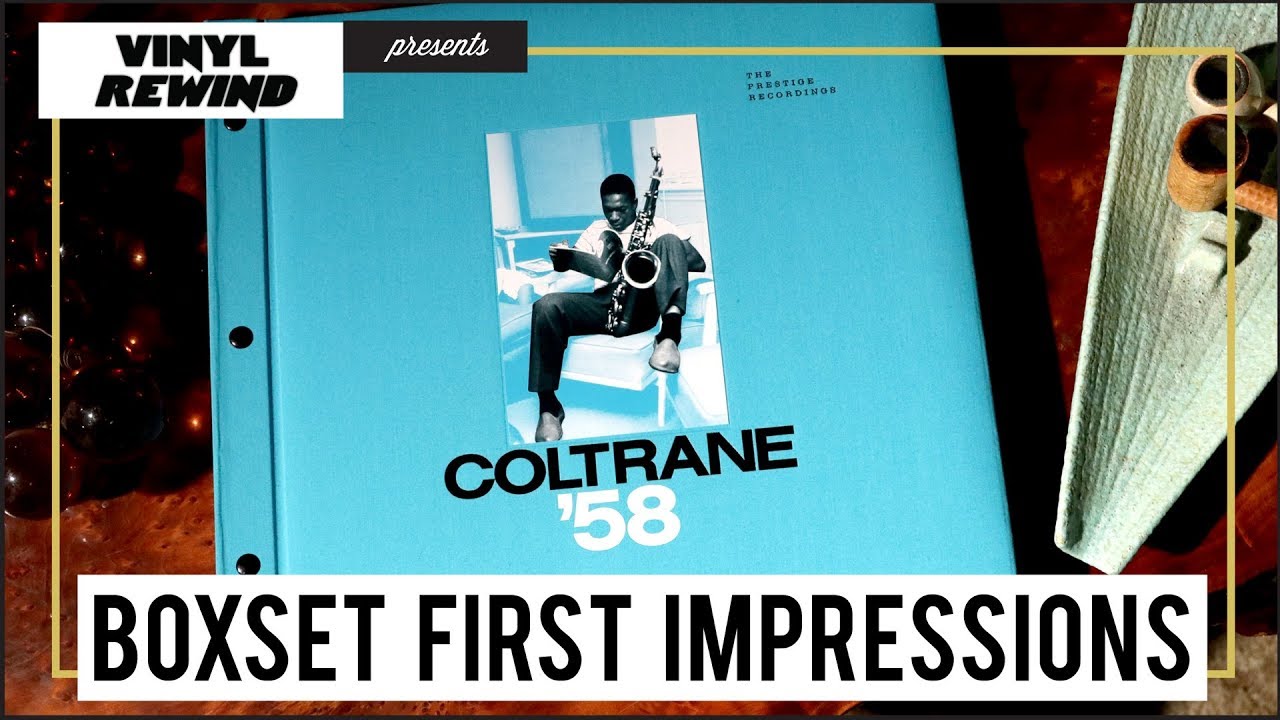 unattributedcc's tweet card. Coltrane '58 vinyl box set First Impressions