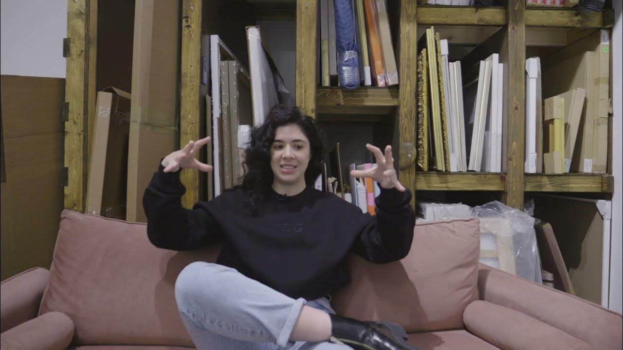 kevincoval's tweet card. Show & Tell: in the gallery w/ Cristi López