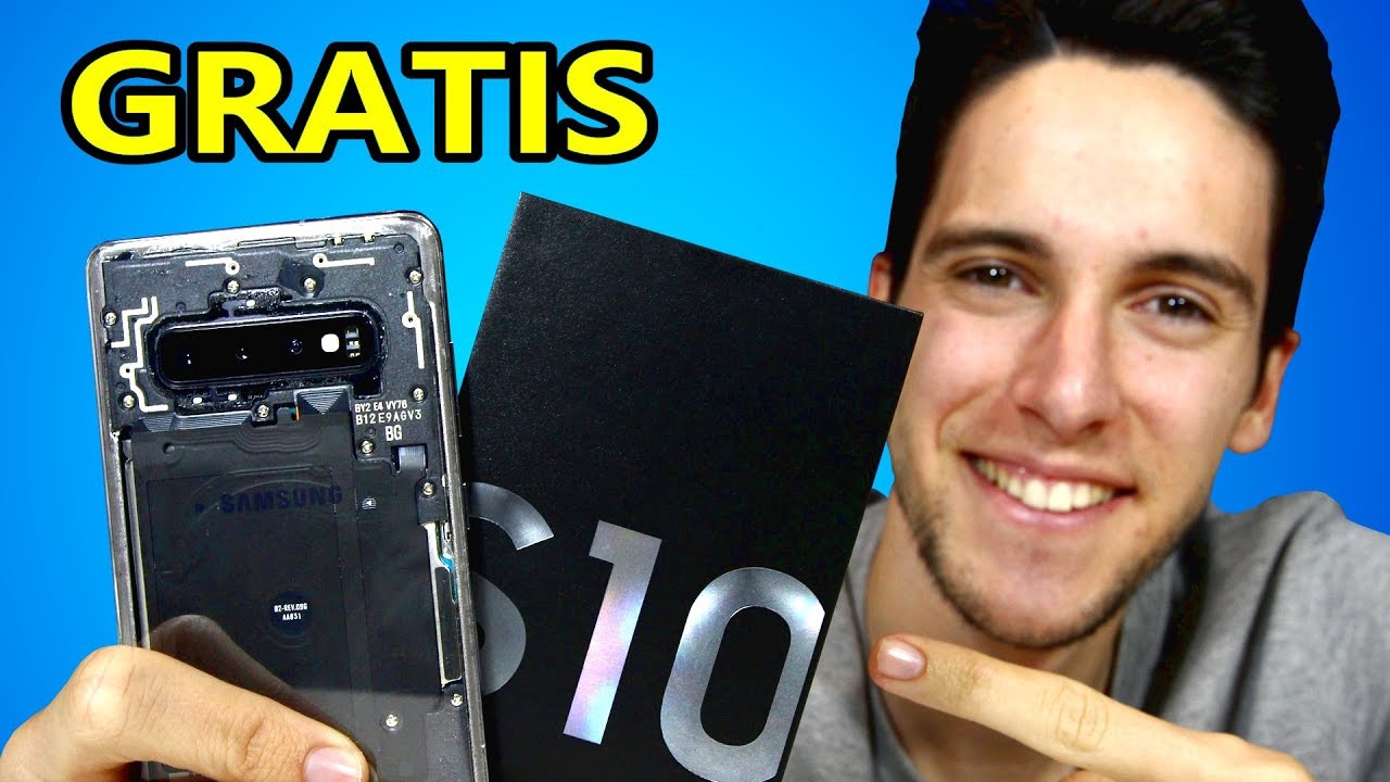 ProZedd5's tweet card. GRATIS Galaxy S10 TRANSPARENTE !!!! (internacional)