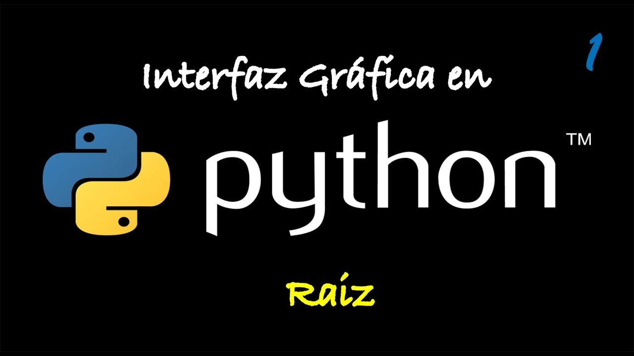 dAndrusco's tweet card. Interfaz Gráfica en Python - Raíz - Video 1