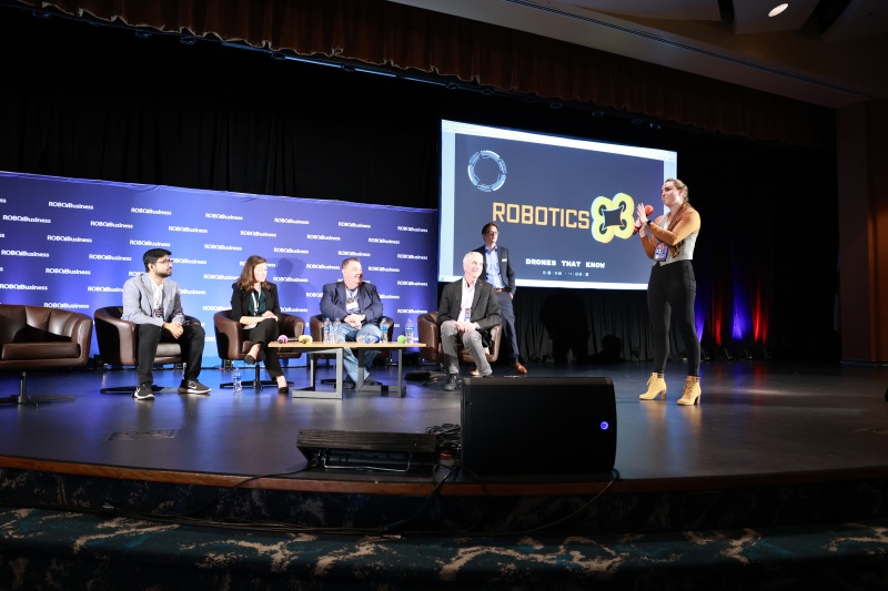 iotguide's tweet card. The 2025 RoboBusiness Pitchfire startup competition is now open for submissions. RoboBusiness will be on Oct. 15-16 in Santa Clara.