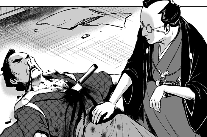 BorderComic's tweet card. 寿司職人にして凄腕の岡っ引きが、江戸の難事件を次々解決！