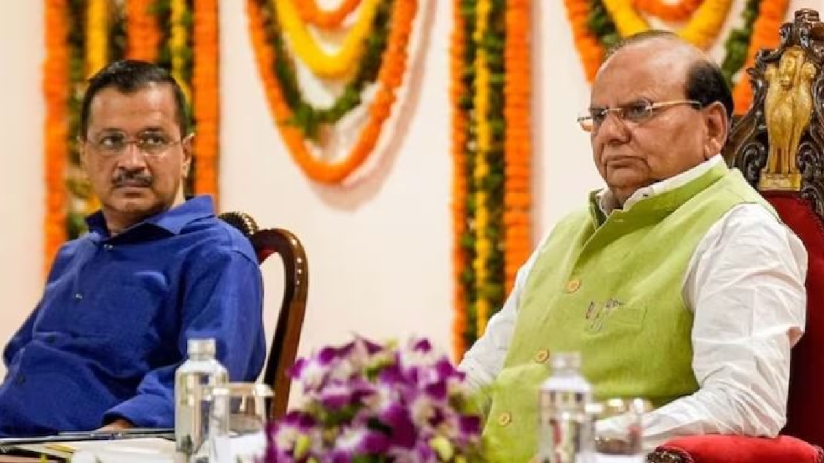 IndiaToday's tweet card. After Power Minister Atishi fell ill, Delhi Lieutenant Governor V K Saxena asked Chief Minister Arvind Kejriwal to complete the oath taking exercise of DERC chairperson-designate Justice (retd) Umesh...