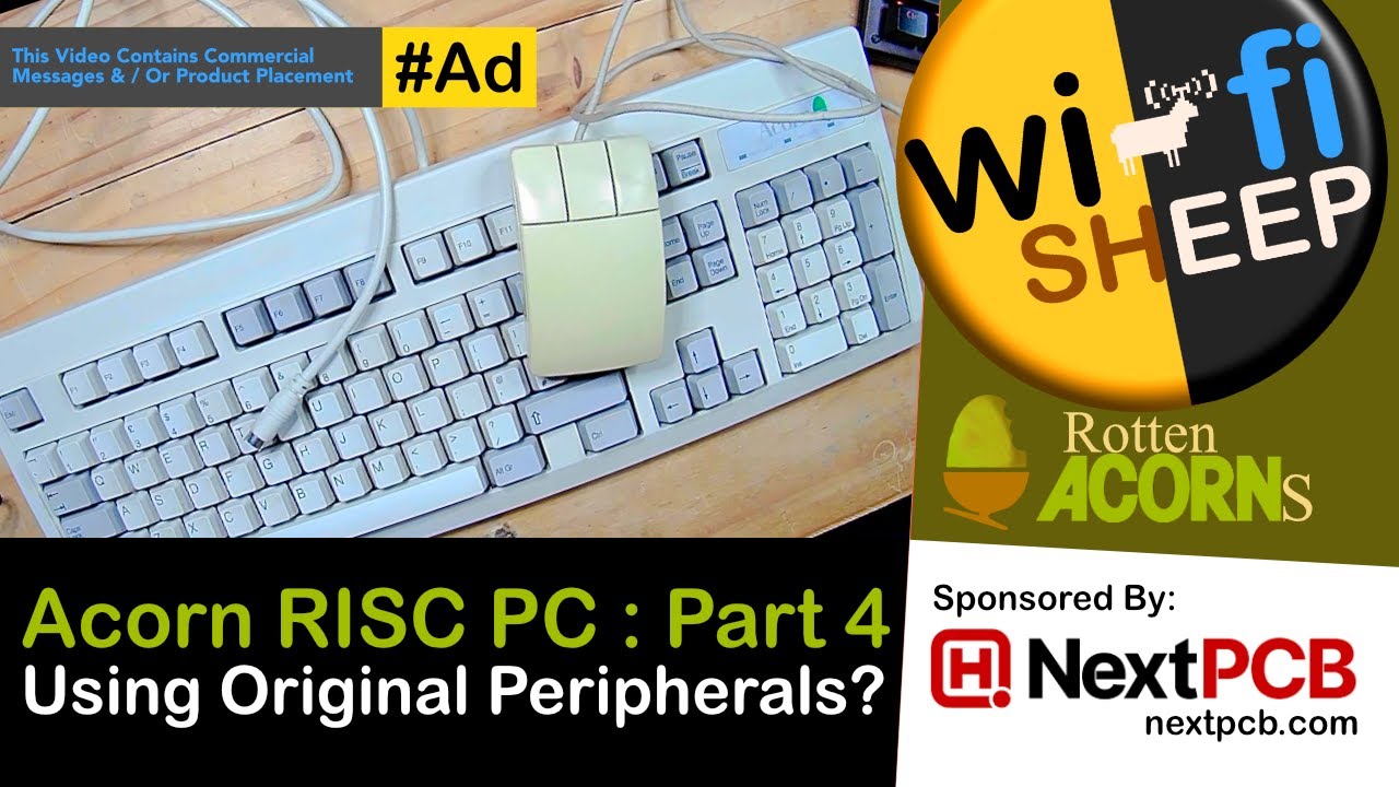 WiFiSheep's tweet card. #Acorn #RISCPC : Part 4 - Using Original Peripherals
