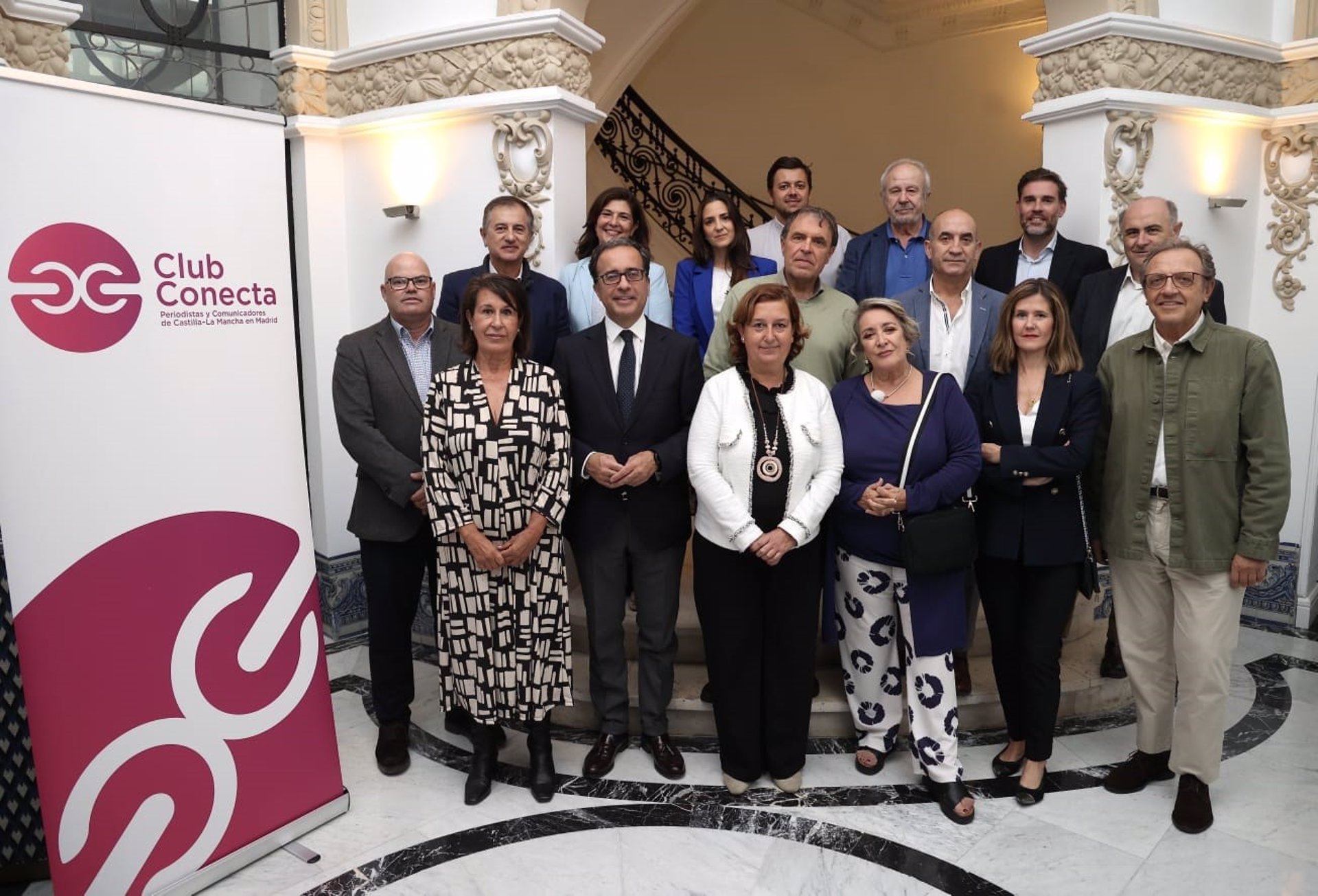 eldiariodtoledo's tweet card. ​La presidenta de la Diputación de Toledo, Conchi Cedillo, ha sido la protagonista este jueves de una nueva edición de los encuentros del Club Conecta, asociación de periodistas castellanomanchegos...