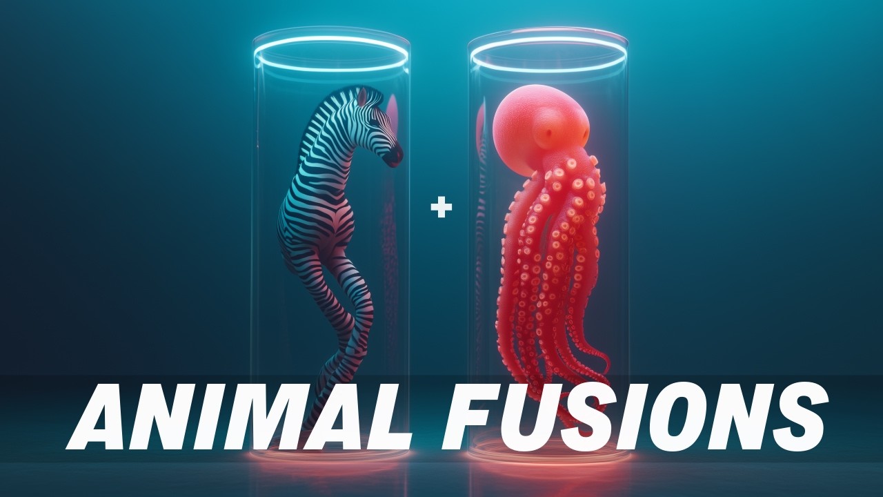 ApolloThink's tweet card. Hybrid Animals: Top 7 Animal Fusions Made with AI