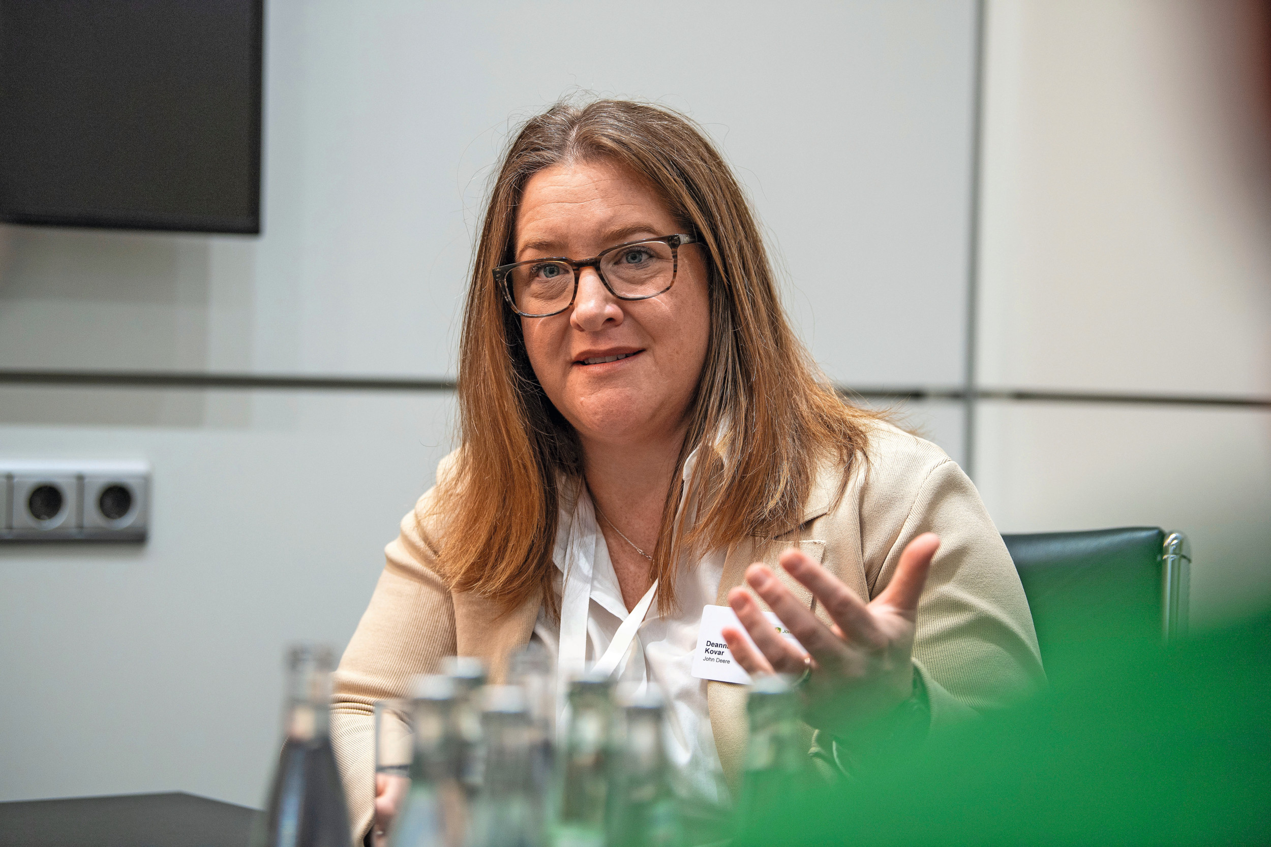 DavidCRuby's tweet card. Deanna Kovar, President of John Deere’s Worldwide Agriculture & Turf Division for Europe, Asia, and Africa, shares the company’s forward-looking strategy.