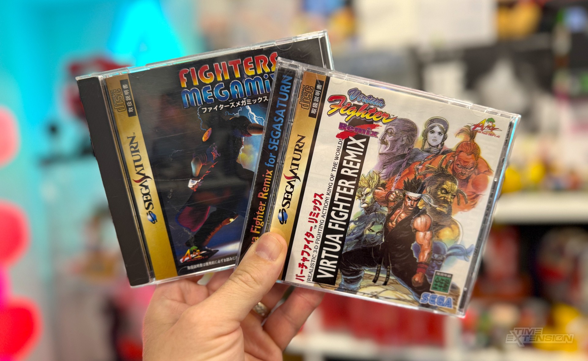 timeextension64's tweet card. "Virtua Fighters, Fighting Vipers, all that stuff... I think that would be really popular"