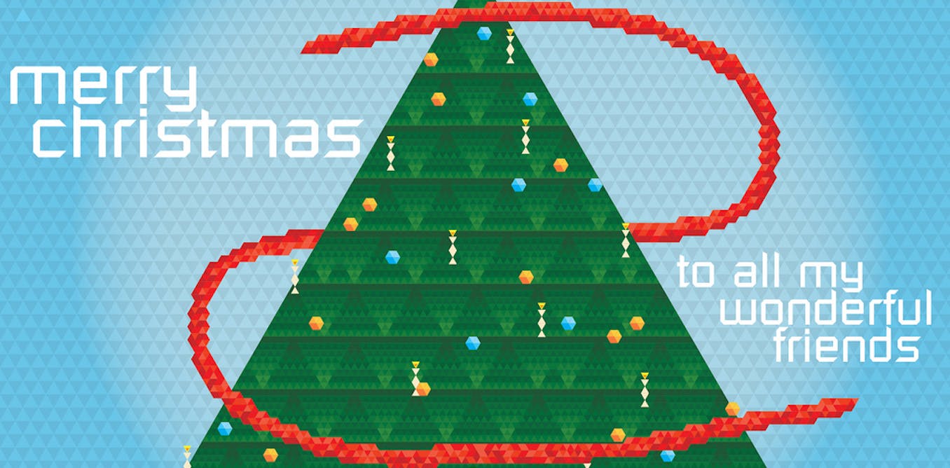 ProfCCollins's tweet card. Although simple to make, the triangle hides many, many surprising patterns.