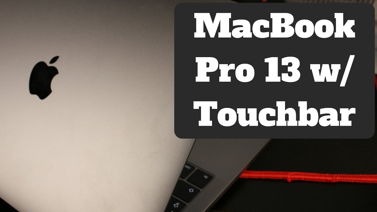 TechHub_Central's tweet card. MacBook Pro 13 w/ Touchbar - Review