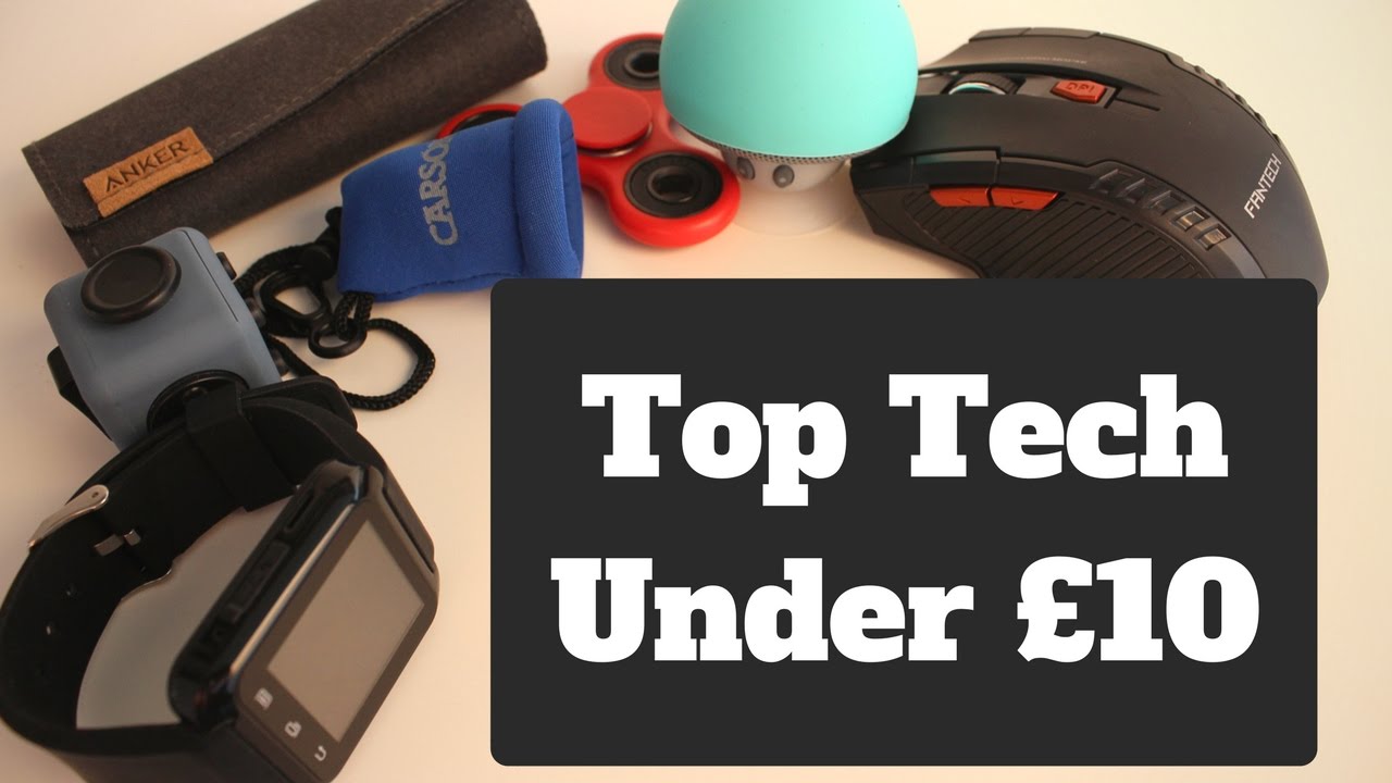 TechHub_Central's tweet card. Top Tech Under £10