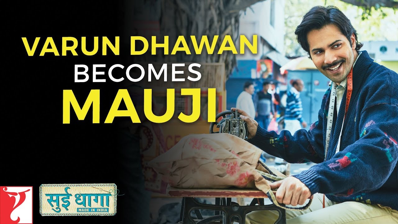 Varun_dvn's tweet card. Varun Dhawan Becomes Mauji | Sui Dhaaga - Made In India | Anushka...