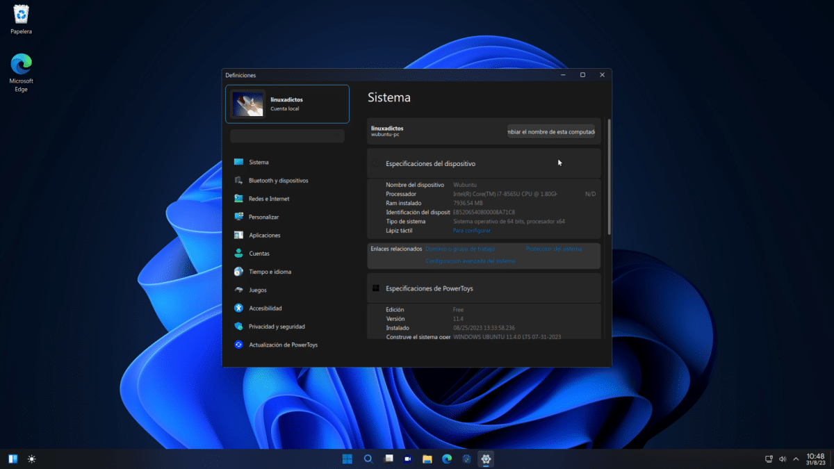 IsmaCenn's tweet card. Wubuntu es un sistema operativo que combina lo mejor de Windows con lo que ofrece la popular distribución Linux Ubuntu.